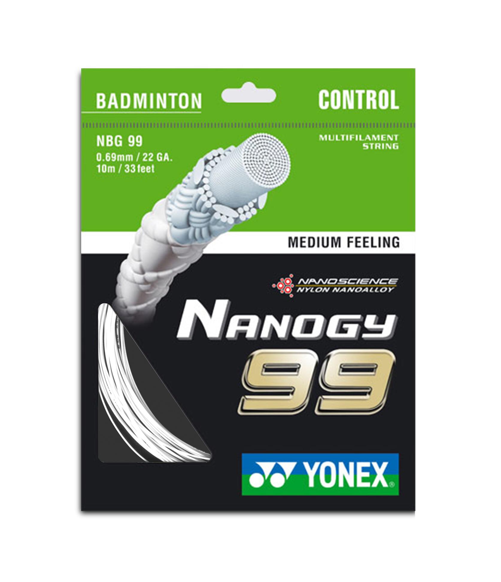YONEX - ナノジー99 100mロール　専用 YONEX NBG99-1 バドミントン ストリング(ロール他) ナノジー99