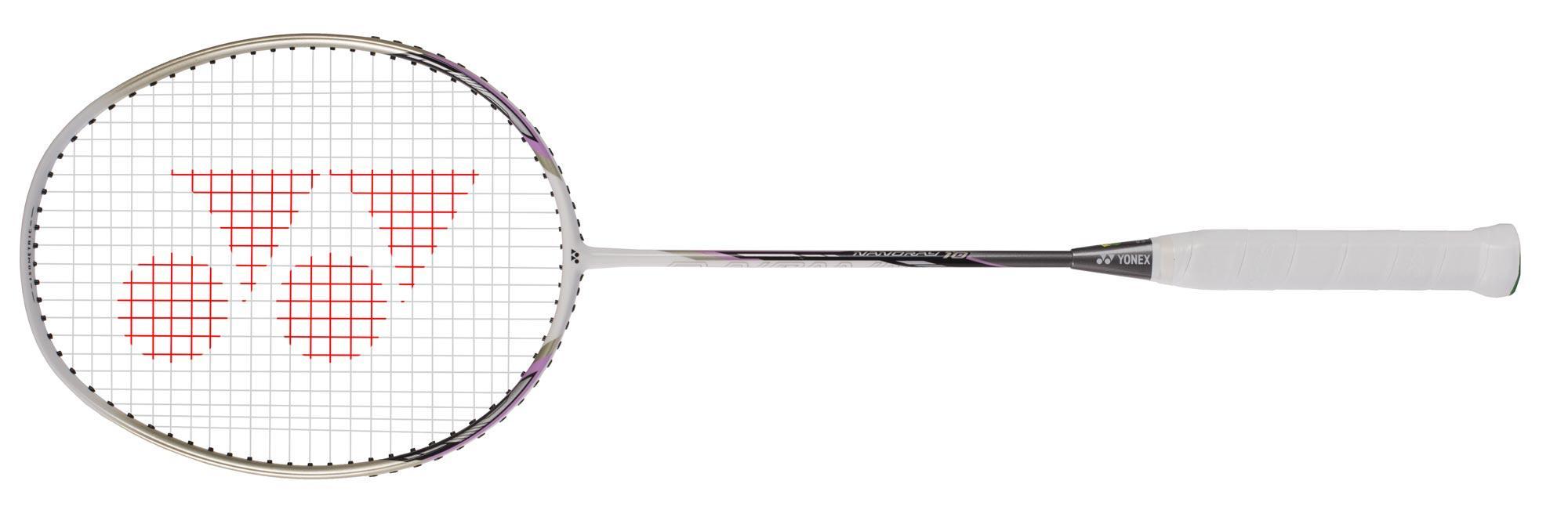 Yonex NanoRay 10 (NR10-WH/BK) 4UG4 White Black Badminton Racket