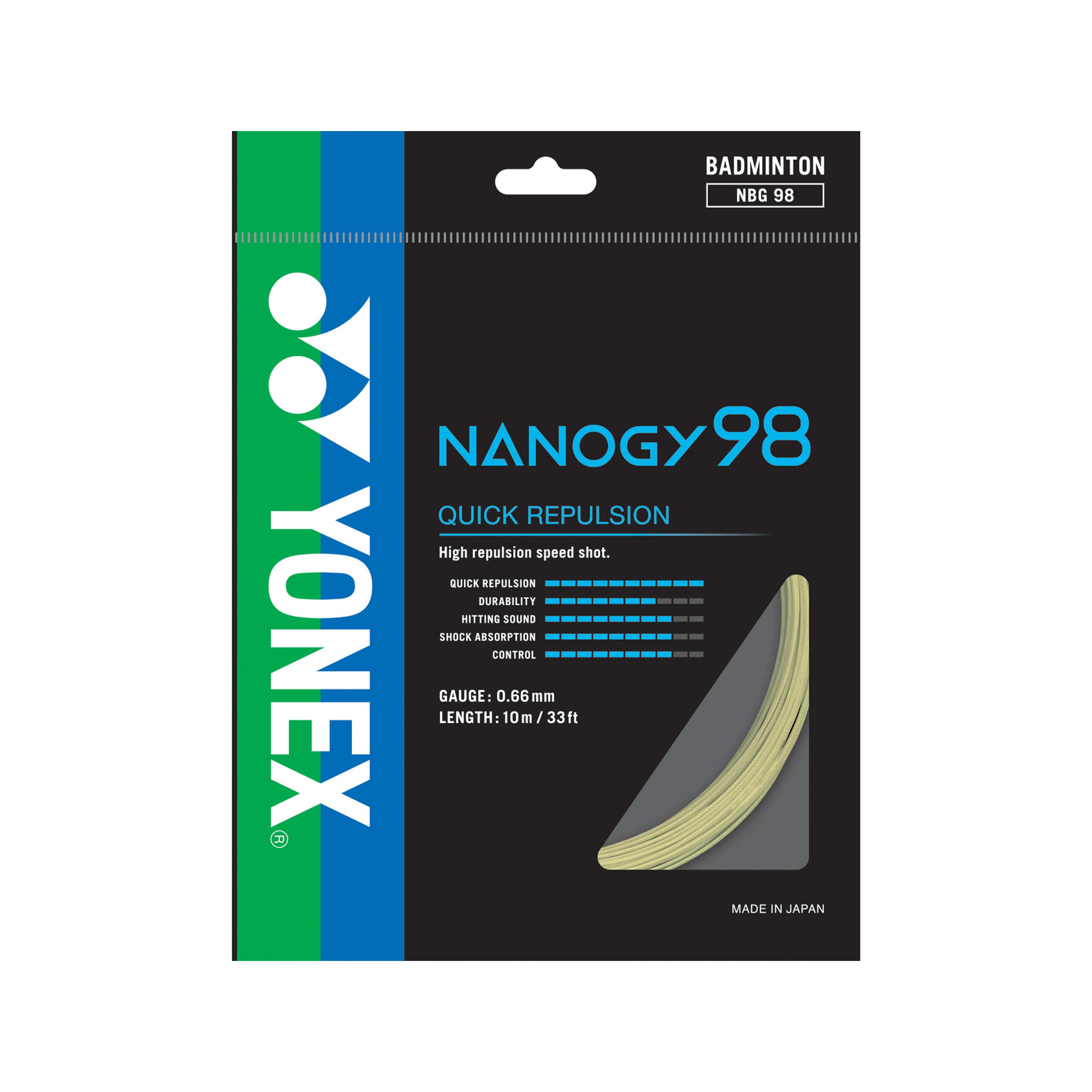 YONEX - YONEX バドミントンストリングNANOGY 98 (100m)年内最終入荷分 Amazon.com : Yonex Nanogy BG 98 Badminton String - Cosmic