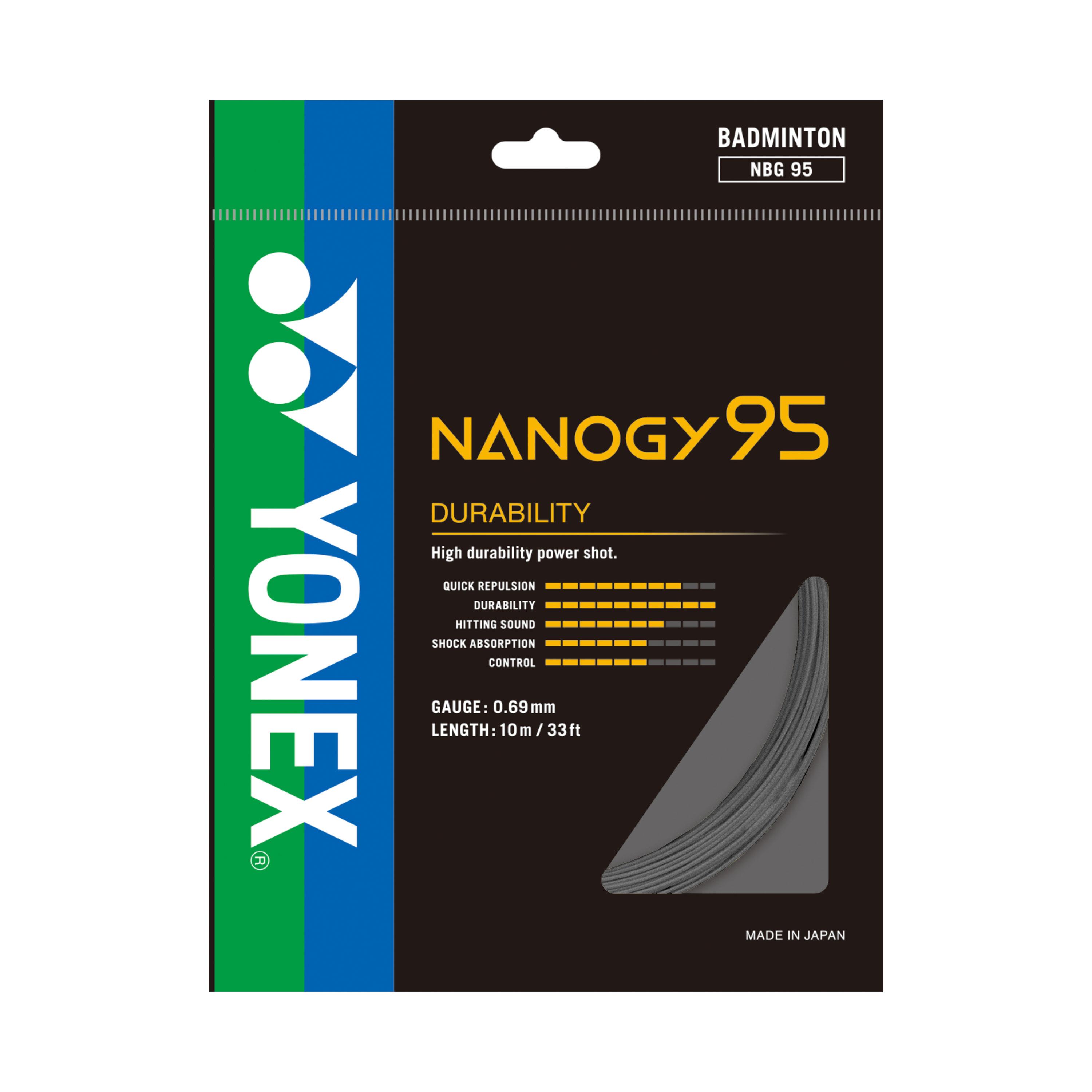 YONEX - YONEX バドミントンストリングNANOGY 95 (100m) 11月入荷分 ヨネックス（YONEX）（メンズ、レディース、キッズ