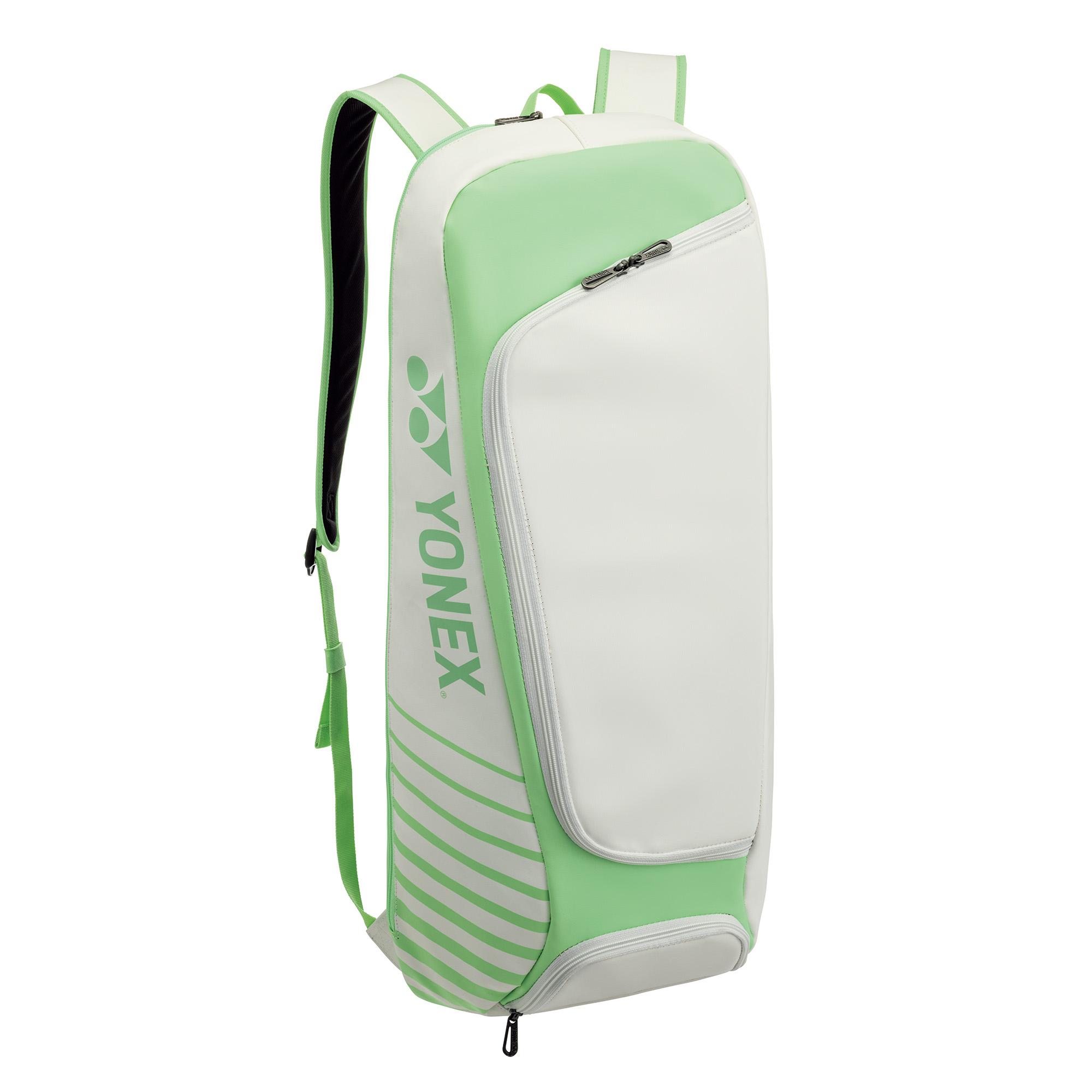 YONEX バドミントンバックパック ホワイト/グリーン Yonex Yonex ACTIVE RACQUET BACKPACK BA82422EX | Sunriseclick
